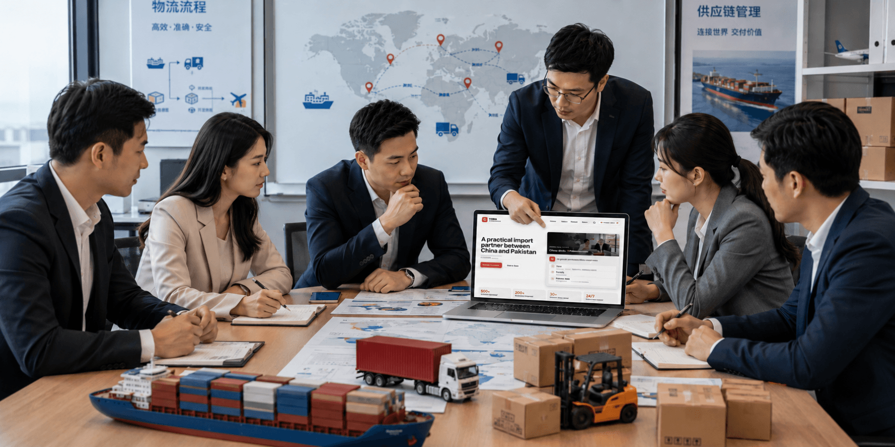 Warehouse operations team supporting repeat import decisions