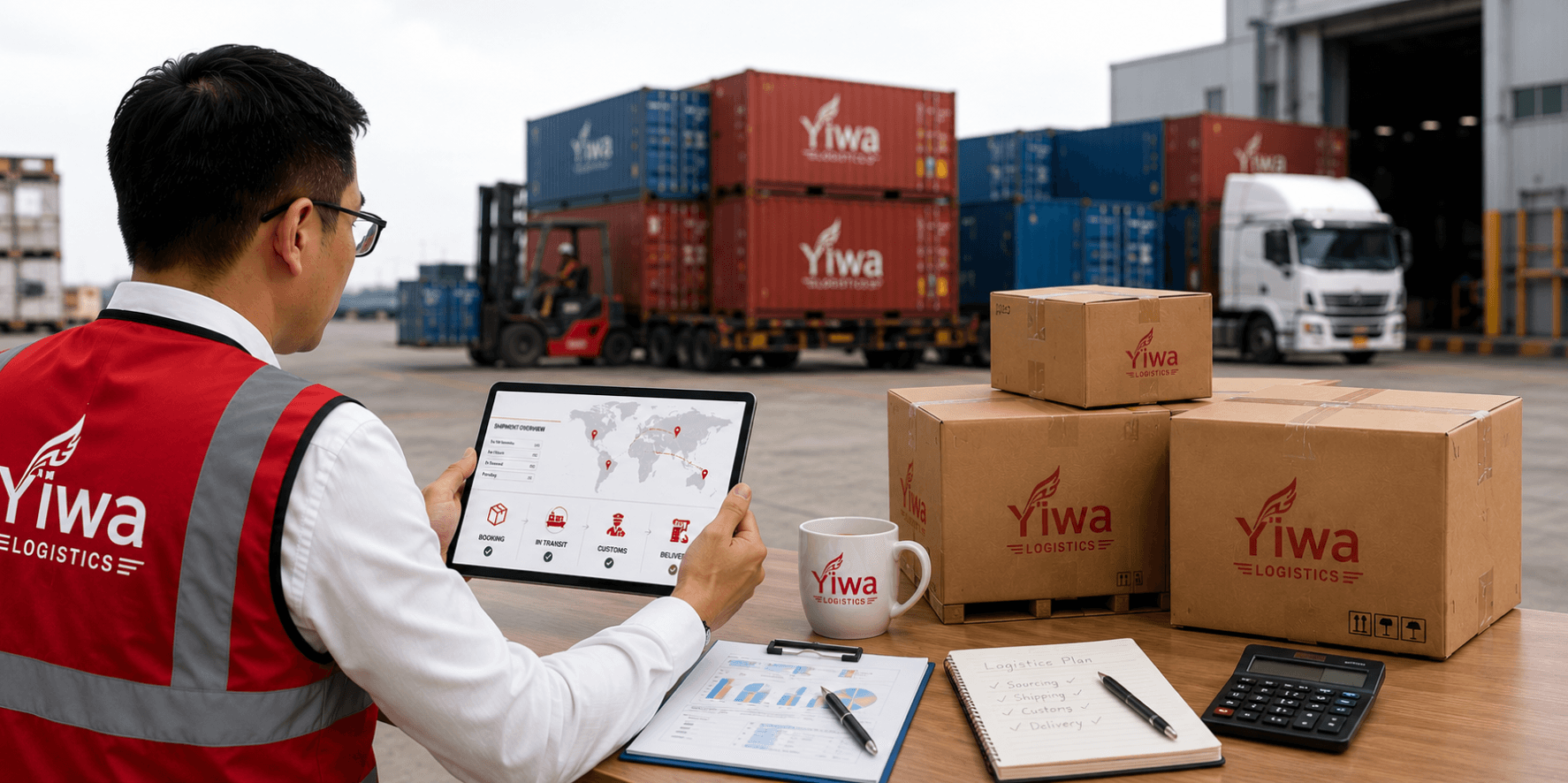YIWA Logistics import learning path